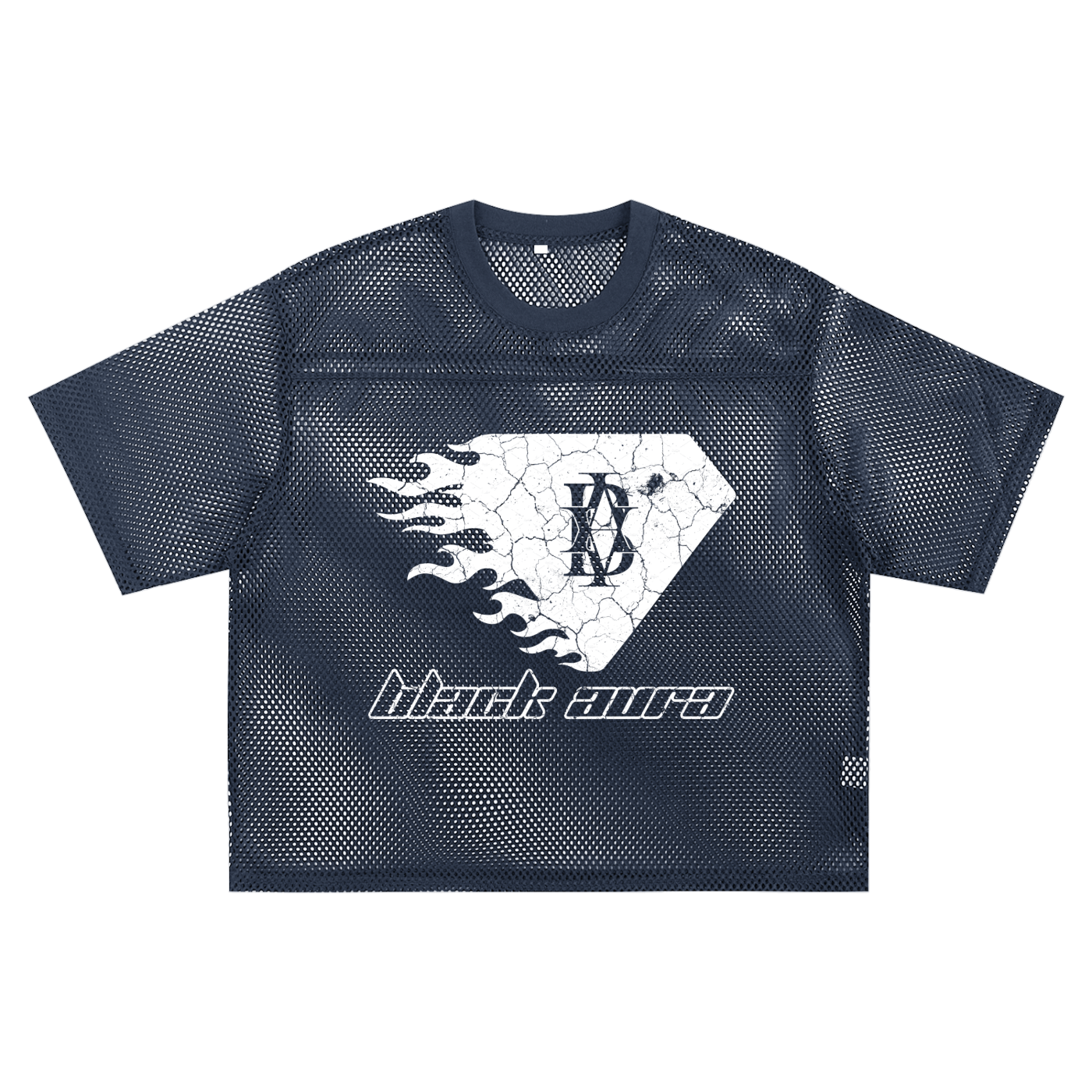 Blaze Boxy Net Tee