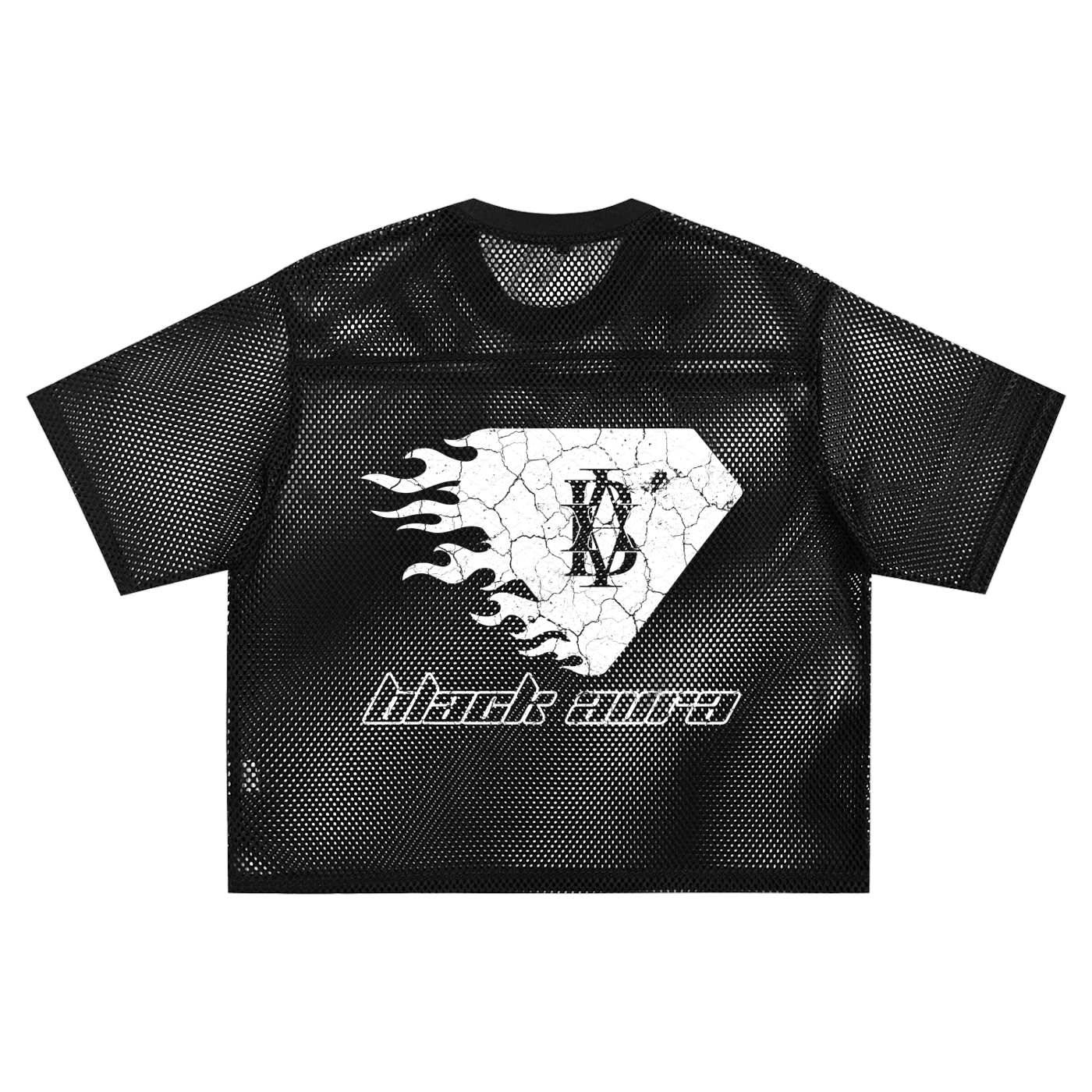 Blaze Boxy Net Tee