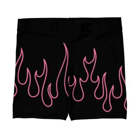 Fuego Biker Shorts (Pink)