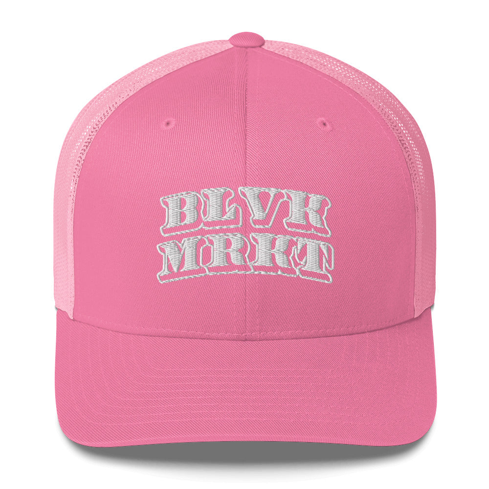 BLVKMRKT Trucker Hat